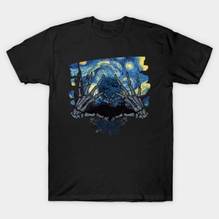 The Starry Night  Halloween T-Shirt